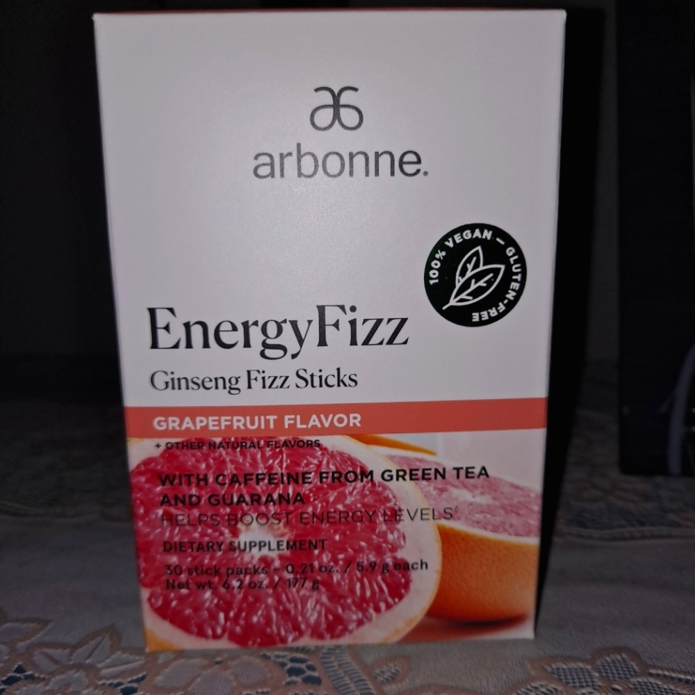 *NEW* Arbonne Grapefruit Flavor Fizz